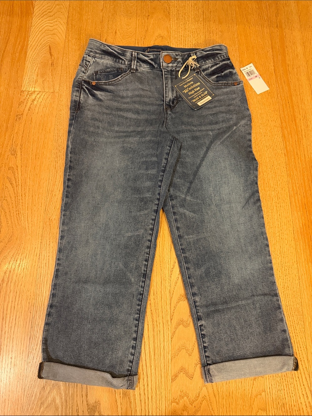 Democracy Washed Blue Boyfriend Jeans
